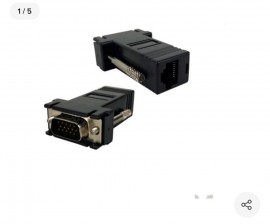 Adaptador Conector Vga Macho X Rj45 Femea Unidade Le-5564