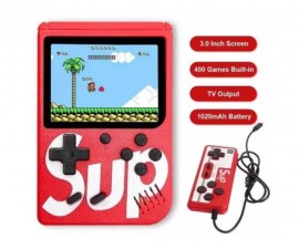 Mini Game Porttil Sup 400 Jogos Console Controle Retro 4in1